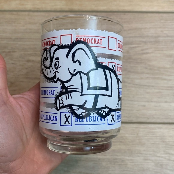 Vintage‎ Libby Republican Elephant Cup - Picture 1 of 6